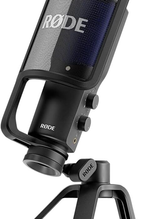 Røde Nt-Usb+ Professional-Grade Usb Microphone For Recording Exceptional Audio Directly To A Computer Or Mobile Device